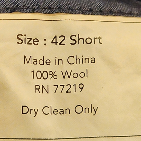 Joseph & Feiss Gold Executive Fit/Blue Plaid/ 42 Short/ Pre-owned - Picture 8 of 17